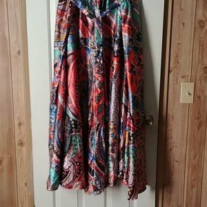 Maxi Skirt Tribal Print